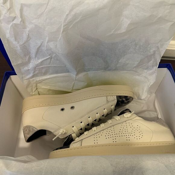 Women’s P448 leather sneakers in beige size 6-6,5 / EU36 new - Picture 16 of 16